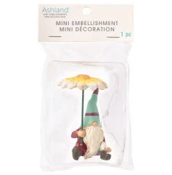 Brand new 🔔 12 Pack: Mini Gnome with Flower Umbrella by Ashland® ✔️ -Ashlandty Shop MP661538 30
