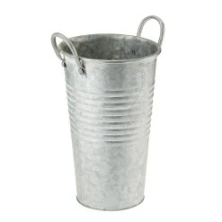 Best Sale ❤️ 12 Pack: 10" Whitewashed Galvanized French Bucket by Ashland® 🔔