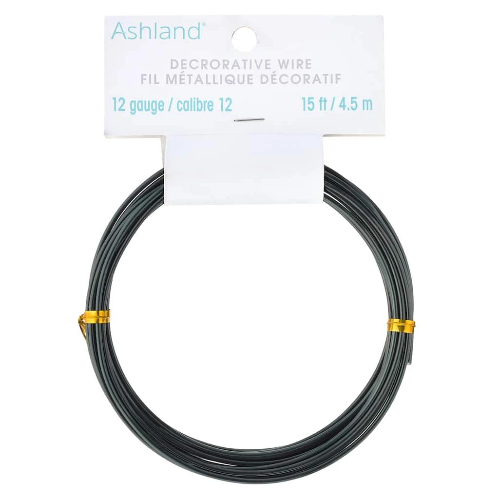 Budget 😍 12 Pack: 12 Gauge Black Aluminum Wire by Ashland® ⭐ 5 Budget 😍 12 Pack: 12 Gauge Black Aluminum Wire by Ashland® ⭐ - Image 3
